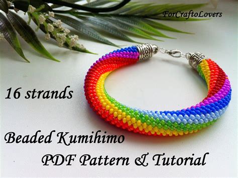 16 Strand Kumihimo Patterns