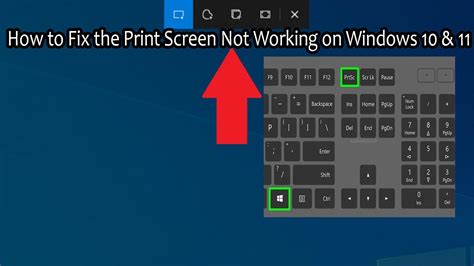 16 Ways To Fix It When Print Screen Is Not Working in Windows