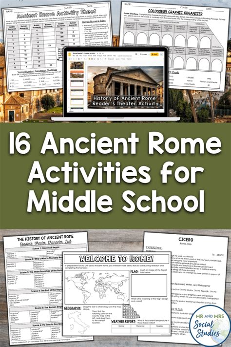 16 Ancient Rome Activities For Middle School Mr Ancient Rome Vocabulary Worksheet - Ancient Rome Vocabulary Worksheet