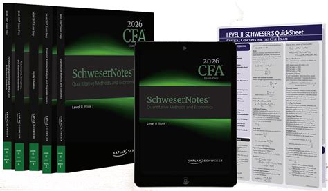 16 Cfa Level 2 Schweser Notes 3 Practice Exams With Answers Quicksheet