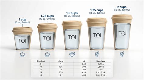16 Cups To Oz