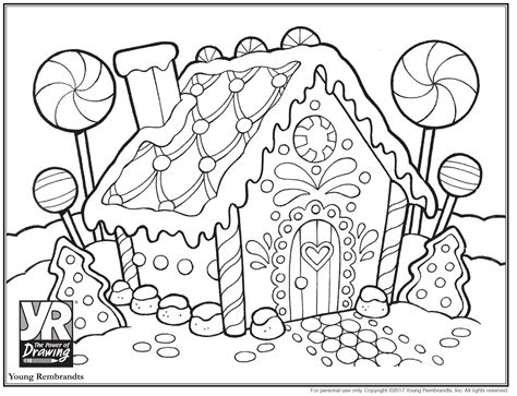16 Gingerbread House Coloring Pages Free Pdf Printables Gingerbread House Color Sheet - Gingerbread House Color Sheet