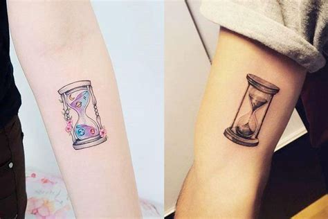 16 ideias de tatuagens de ampulheta para se inspirar