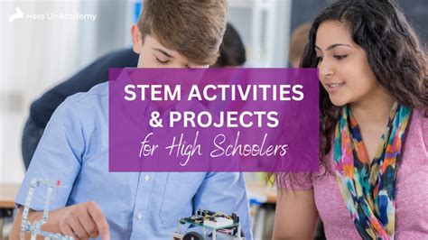 16 Powerful Stem Activities For High School Students High School Science Activities - High School Science Activities