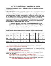 16 questions with answers in FORENSIC CHEMISTRY