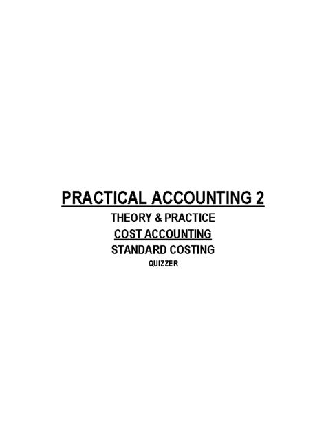 16 Standard Costingx
