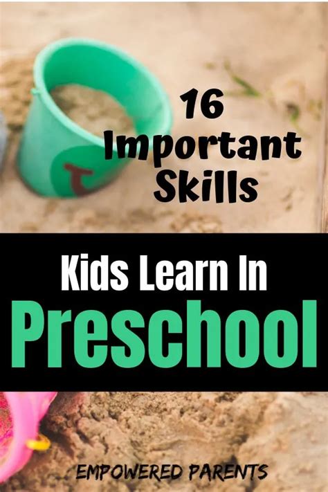 16 Things Kids Learn In Preschool Empowered Parents Preschool Grade - Preschool Grade