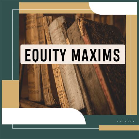 Download 16 Equity Maxims Doctrines And Remedies 