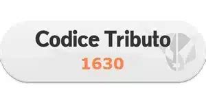 1630 Codice Tributo