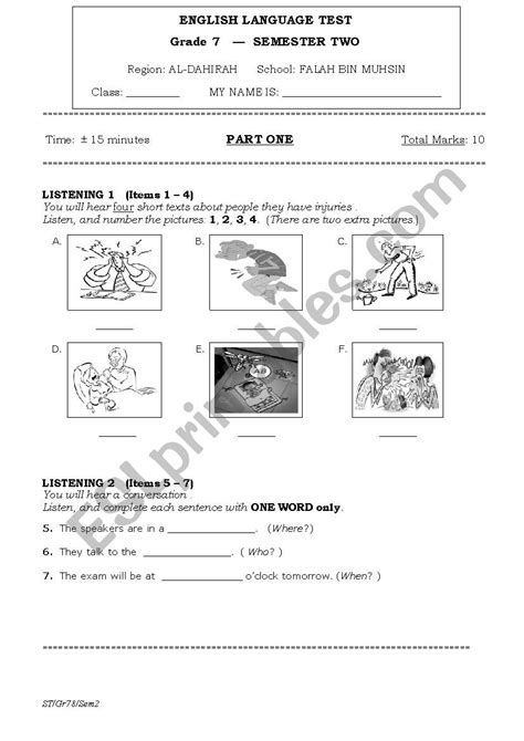 165 Grade 7 English Esl Worksheets Pdf Amp 7th Grade English Lessons - 7th Grade English Lessons
