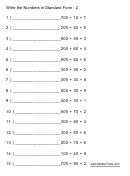 166 Standard Form Worksheet Templates Free To Download Standard Form Of A Line Worksheet - Standard Form Of A Line Worksheet