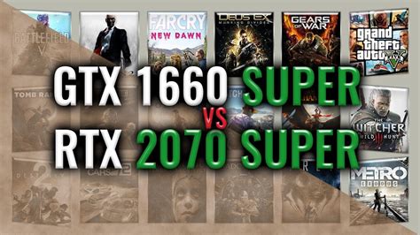 1660 super vs 2070