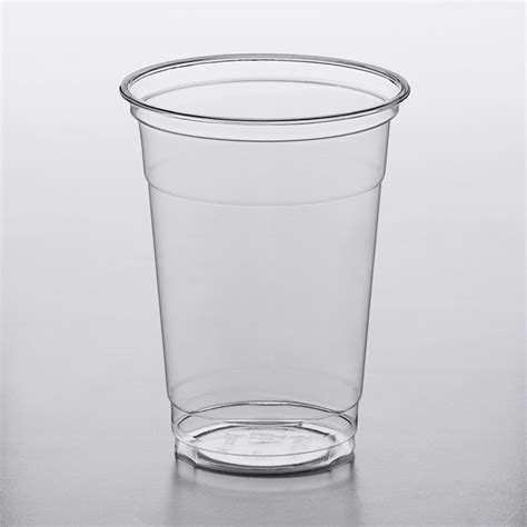 16oz Clear Plastic PET Cold Cups in Bulk - 1000/case