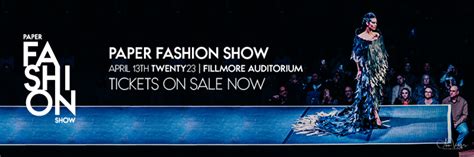 16th Annual Paper Fashion Show Tickets on Sale - PR Newswire