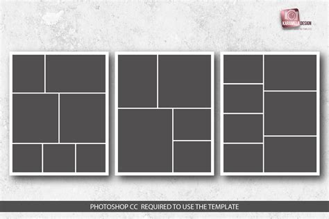 16x20 Photo Collage Template