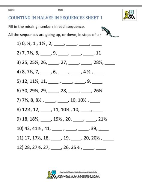 17+ Best Of Number Patterns Sequences Worksheets Ks2