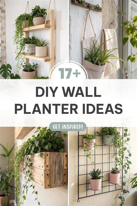 17+ Creative DIY Wall Planter Ideas - raincitystudios.com