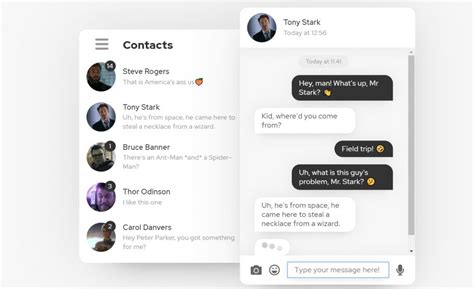 17+ Chat Box CSS Examples with Source Code OnAirCode