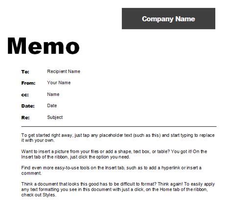 17+ Free Interoffice Memo Templates in Word Excel PDF formats