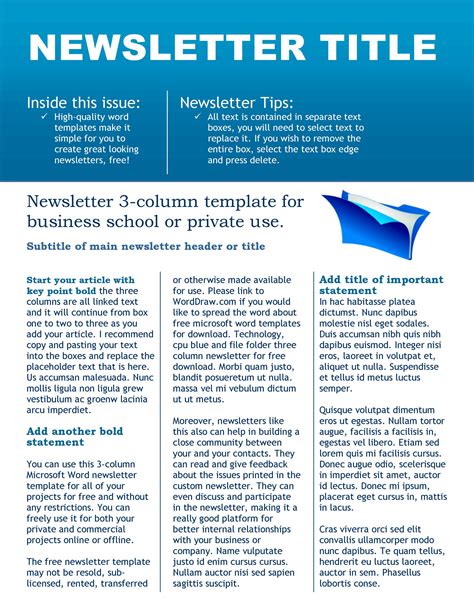 17+ Newsletter Templates in PDF Format Download
