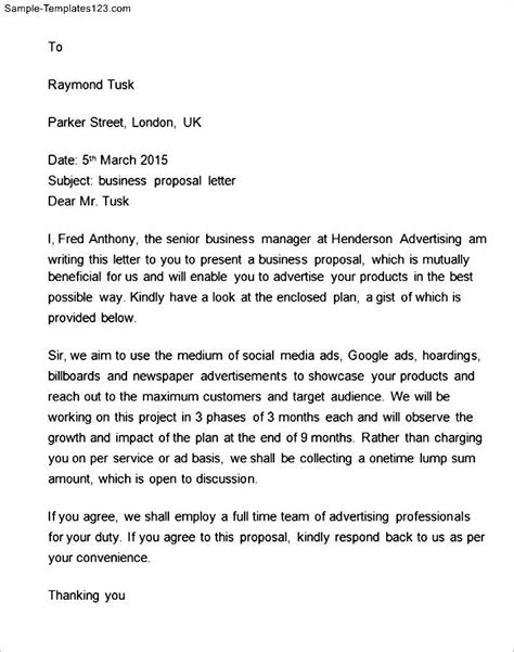 17+ Proposal Letter Format For Client Latest Format Kid
