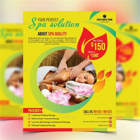 17+ Spa Flyer Designs & Examples PSD, AI, Word, EPS Vector Examples