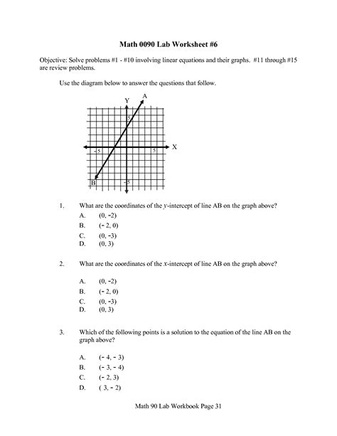 17 Best Images of Linear Function Word Problems Worksheet Algebra