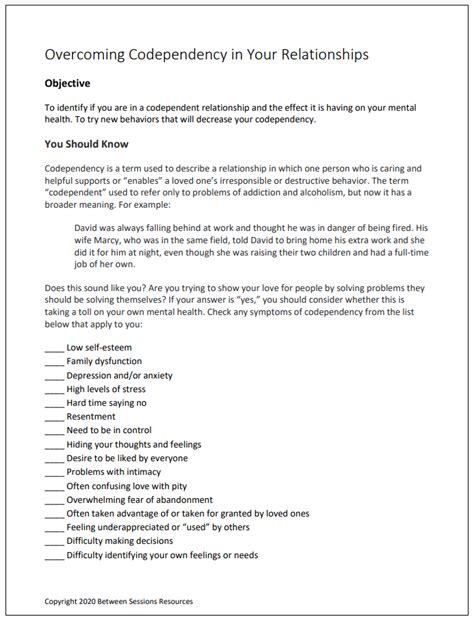 17 Codependency Worksheets Ideas Counseling Resources Codependency Codependency Worksheets
