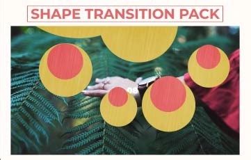 17 Colorful Shape Transitions Pack After Effects Templates Motion Array