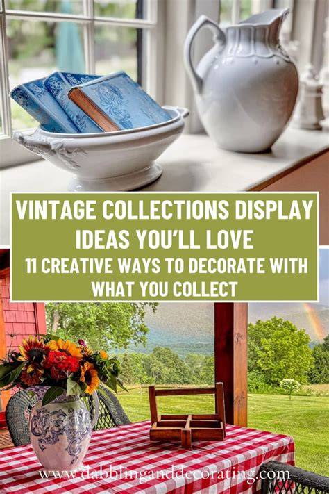 17 Easy and Fun Ways to Decorate with Vintage … - raincitystudios.com