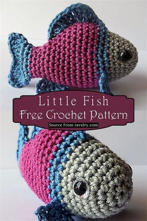 17 Free Crochet Fish Patterns For Everyone