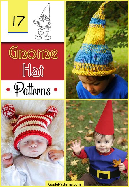 17 Gnome Hat Patterns Guide Patterns