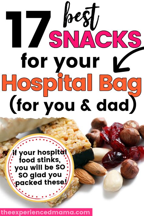 17 Healthy Snacks for Your Hospital Bag (for Labor and …