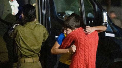 17 Israeli hostages released and reunite with families during temporary cease-fire