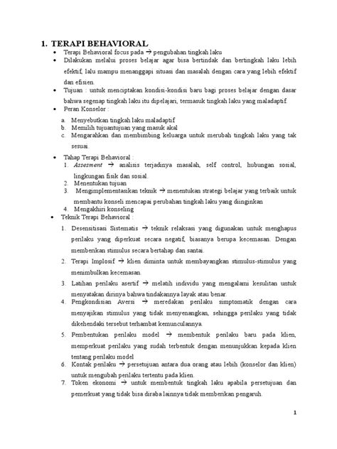 17 Macam – macam Terapi Dalam Psikologi yang Efektif - wintechmobiles.com