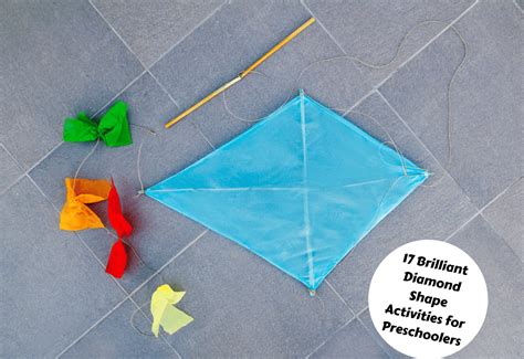 17 Brilliant Diamond Shaped Shape Activities For Preschoolers Diamond Shaped Objects Preschool - Diamond Shaped Objects Preschool