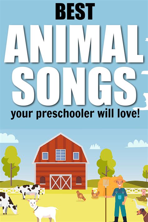 17 Fun Animal Songs For Preschoolers With Lyrics Rhymes On Animals For Kindergarten - Rhymes On Animals For Kindergarten