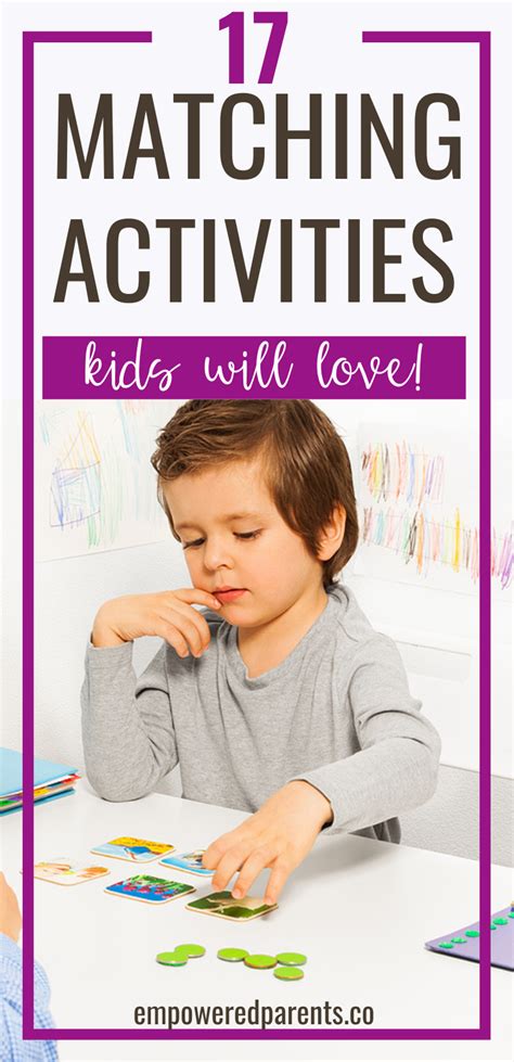 17 Hands On Matching Activities For Preschoolers Matching Activity For Preschoolers - Matching Activity For Preschoolers