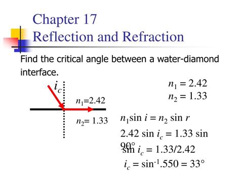 17 reflection and refraction supplemental problems answers. - From assassins to west side story the director s guide.