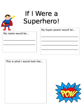 17 Superhero Writing Prompts Teacher X27 S Notepad Superpower Writing Prompts - Superpower Writing Prompts