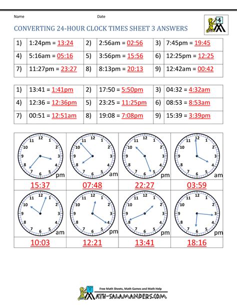 17 Time Skills Worksheets Amp Resources Time To Time To The Half Hour Worksheet - Time To The Half Hour Worksheet