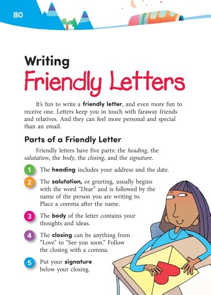 17 Writing Friendly Letters Thoughtful Learning K 12 Writing A Friendly Letter - Writing A Friendly Letter