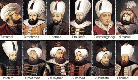 17 yüzyıl osmanlı padişahları