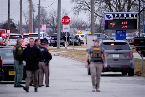 17-year-old kills sixth grader, wounds five others in Iowa school shooting, police say