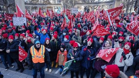 17.4 per cent raise over 5 years for Quebec’s ‘common front’ public sector unions