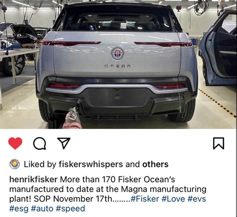 170 Fisker Oceans Manufactured To Date Fiskerati