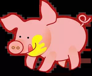 172 Pig free clipart Public domain vectors