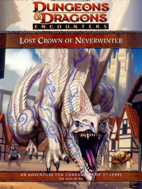 172511601 AD D Forgotten Realms Lost Crown of Neverwinter