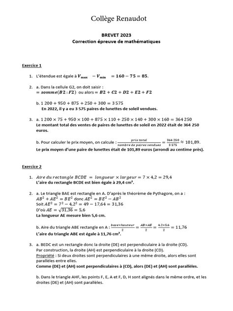172872 Corrige Complet