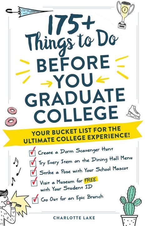 175+ Things to Do Before You Graduate College - Simon & Schuster